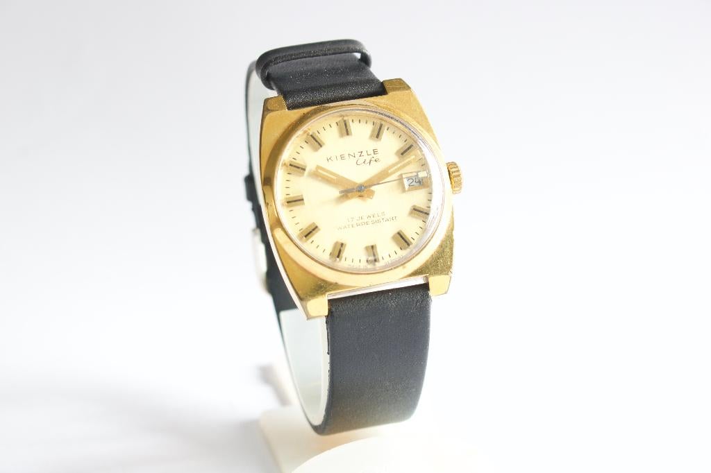 Kienzle - Life, 17 Jewels Wateresistant, Montre-bracelet, Autres marques, Enlèvement ou Envoi, Comme neuf
