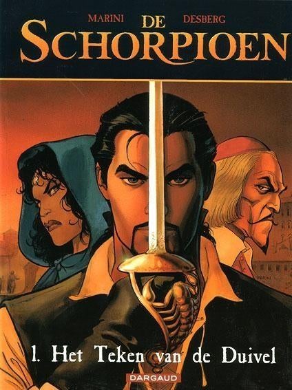 Strip van " De schorpioen " nr.1, Eén stripboek, Ophalen of Verzenden, Zo goed als nieuw