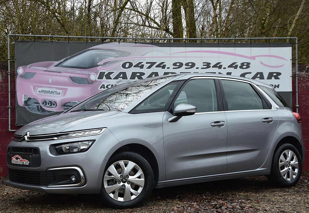 Citroën C4 Picasso 1.2PureTech Shine BOITE AUT NAV CAM CLIM, Argent ou Gris, Achat, Euro 6, Entreprise