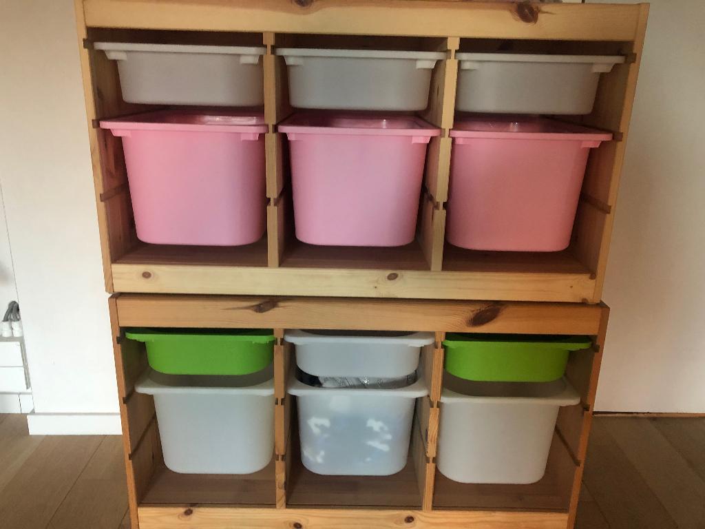 Opbergkasten, Ophalen, Gebruikt