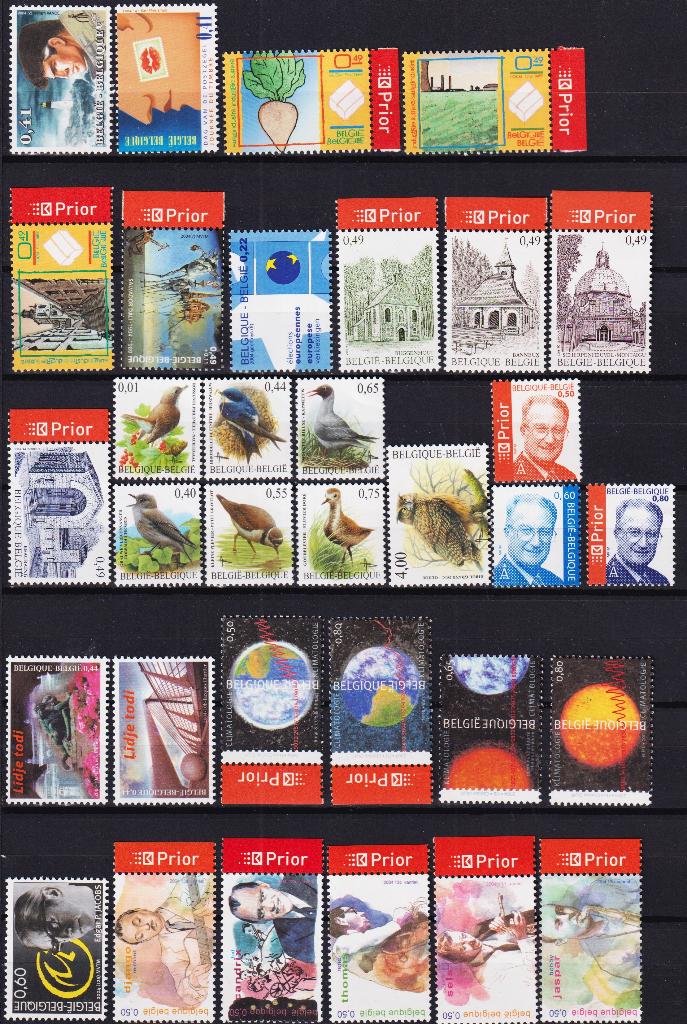 België 2004 **, Verzenden, Postfris, Postfris