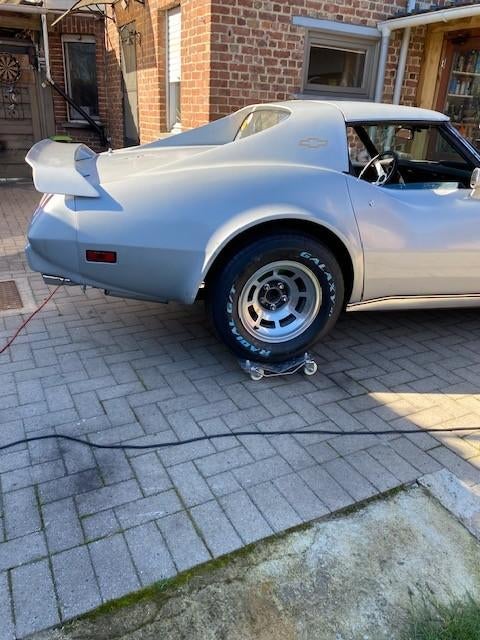 corvette 1977, Auto's, Chevrolet, Automaat, Zwart, Corvette, Particulier