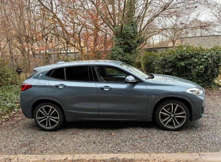 BMW X2, Autos, BMW, Particulier, X2, ABS, Diesel, Euro 6, SUV ou Tout-terrain, 5 portes, Automatique, Argent ou Gris, Gris, Cuir