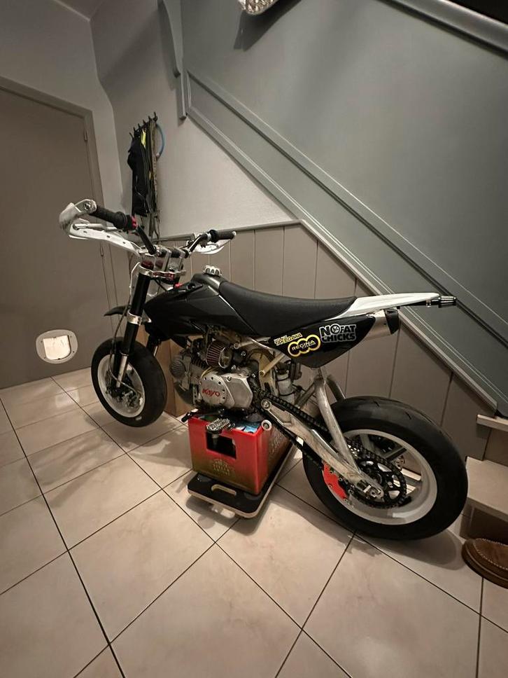Supermoto/Pitbike, Fietsen en Brommers, Minibikes, Midibikes en Pitbikes, Zo goed als nieuw, Pitbike, Ophalen