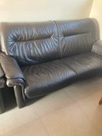 Topper!!! Volledige salon in topleder 3-zit, 2-zit en 1-zit, Huis en Inrichting, Zetels | Zetels, Ophalen, 300 cm of meer, Zo goed als nieuw