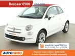 Fiat 500C 1.2 Lounge (bj 2017, automaat), Auto's, Fiat, Stof, Gebruikt, 1242 cc, Cabriolet