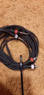 2 jack naar 2 rca kabels, Ophalen of Verzenden