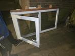 Kunststof raam met dubbel glas - 80x150cm, Doe-het-zelf en Bouw, Ophalen, Kunststof, Gebruikt, Raamkozijn