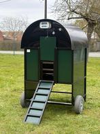 Calimero Kippenhok aluminium, mobiel groen HOOG, Dieren en Toebehoren, Ophalen