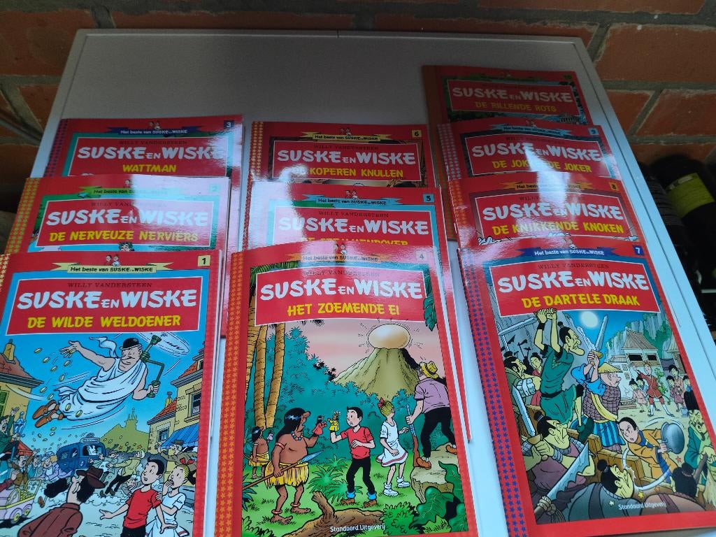 stripverhalen Suske en Wiske, Ophalen