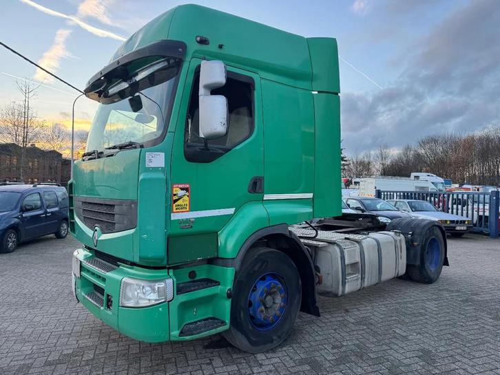 Renault Premium 450 *EURO 5-BELGIAN TRUCK* (bj 2008), Autos, Camions, Entreprise, Renault, Diesel, Euro 5, Automatique, Vert, Propulsion arrière