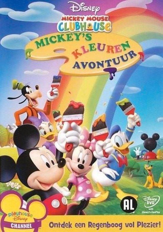 Disney dvd - Mickey's kleuren avontuur, Cd's en Dvd's, Dvd's | Tekenfilms en Animatie, Ophalen of Verzenden