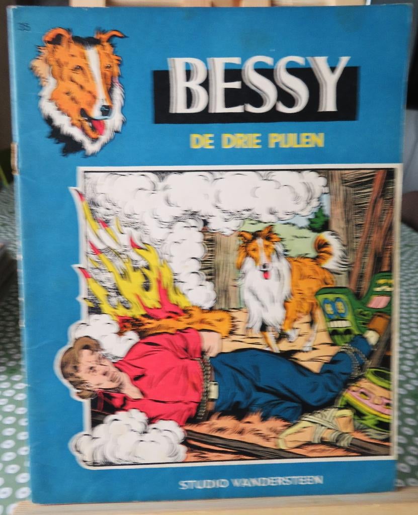 Bessy nr 35 De drie pijlen., Ophalen of Verzenden, Gelezen, Willy Vandersteen