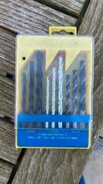 Kombi- boorset (staal - steen - hout ), Ophalen, Gebruikt, Boormachine