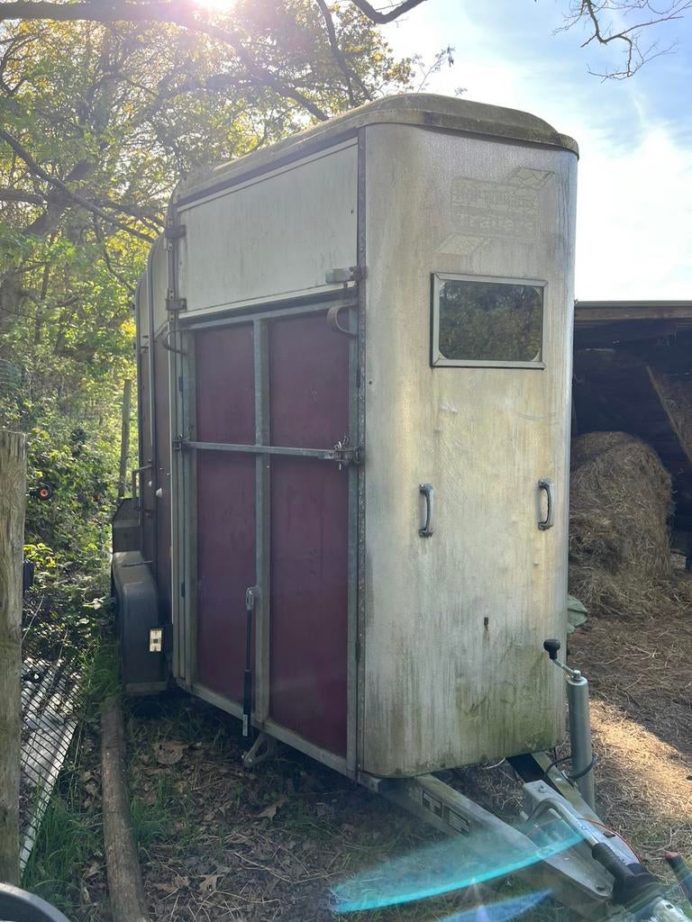 Ifor williams trailer, Enlèvement, Utilisé, Bois, Remorque 2 chevaux