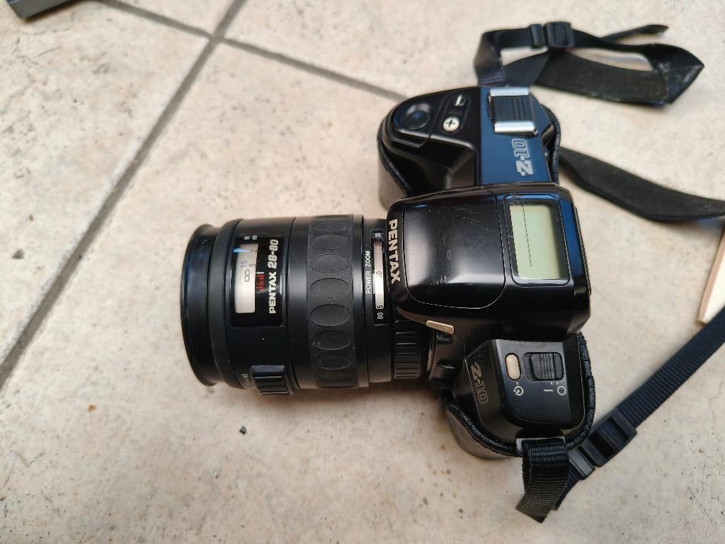 Fototoestel Pentax Z10 met toebehoren, TV, Hi-fi & Vidéo, Appareils photo analogiques, Enlèvement, Utilisé, Pentax