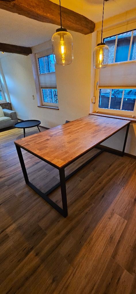 table de salle à manger, Maison & Meubles, 150 à 200 cm, Cinq personnes ou plus, Comme neuf, Enlèvement