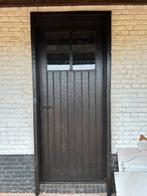 dubbele deur en enkele deur met glas, Ophalen, Gebruikt, Glas, Buitendeur