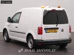 Volkswagen Caddy 75pk Airco Navi Inrichting Werkplaats Trekh, Auto's, Bestelwagens en Lichte vracht, Stof, Euro 6, 4 cilinders