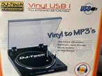 DJ-TECH. vinyl USB 1 platenspeler, Audio, Tv en Foto, Platenspelers, Ophalen, Zo goed als nieuw, Platenspeler