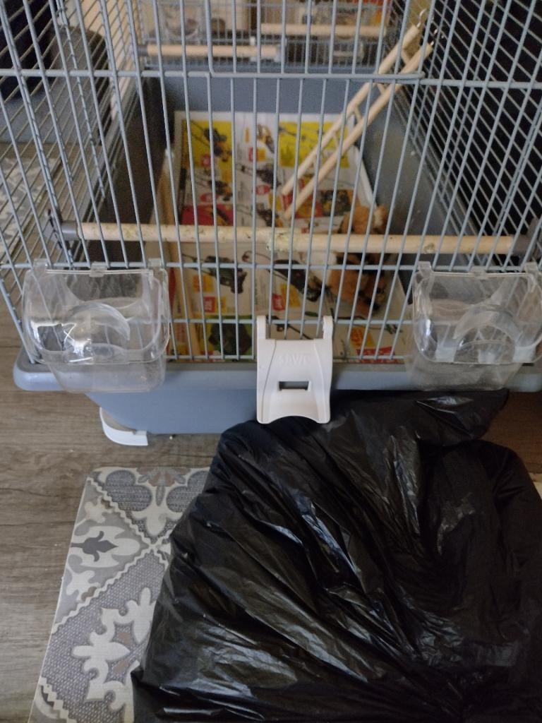 Grote vogelkooi, Ophalen, Zo goed als nieuw, Metaal, Vogelkooi