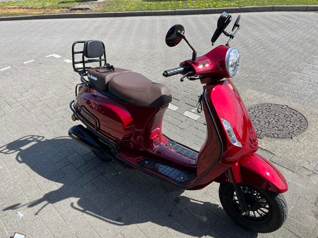 Nieuw! La Souris Luxe 50cc. 387km, Fietsen en Brommers, Ophalen, Zo goed als nieuw