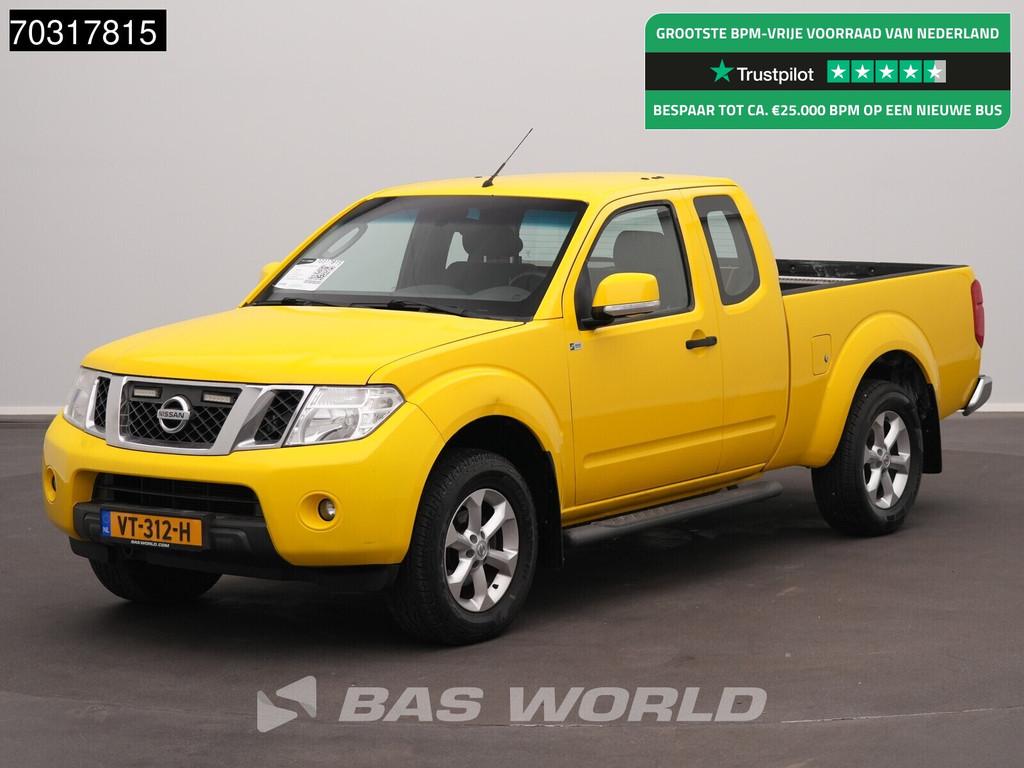 Nissan Navara 190pk 4x4 Pickup King Cab Airco Cruise Navi Tr, Autos, Nissan, Achat, Entreprise, 2 places, Boîte manuelle