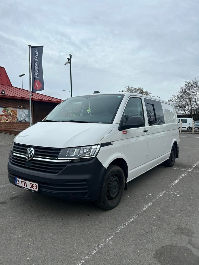 Volkswagen Transporter T6.1 Long - Vanlife - 173.000km, Auto's, Wit, Particulier, 2 zetels, Overige carrosserie