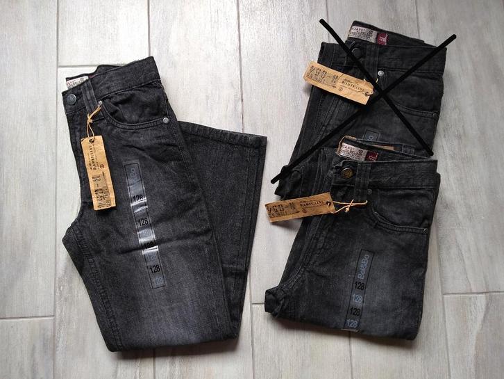★ M128 - Nieuwe jeansbroeken met label, Kinderen en Baby's, Kinderkleding | Maat 128, Nieuw, Jongen, Broek, Ophalen of Verzenden