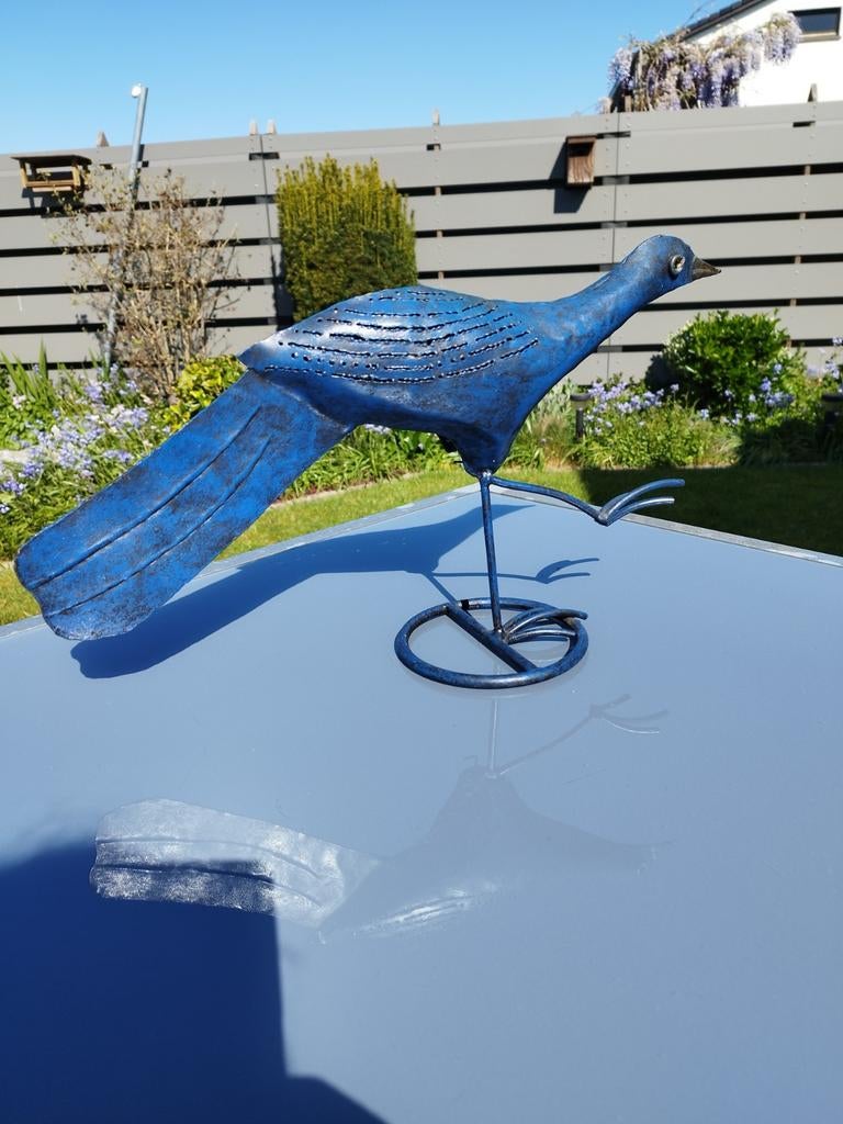 Bougie chauffe-plat en métal pour décoration de jardin en fo, Jardin & Terrasse, Enlèvement, Comme neuf, Métal