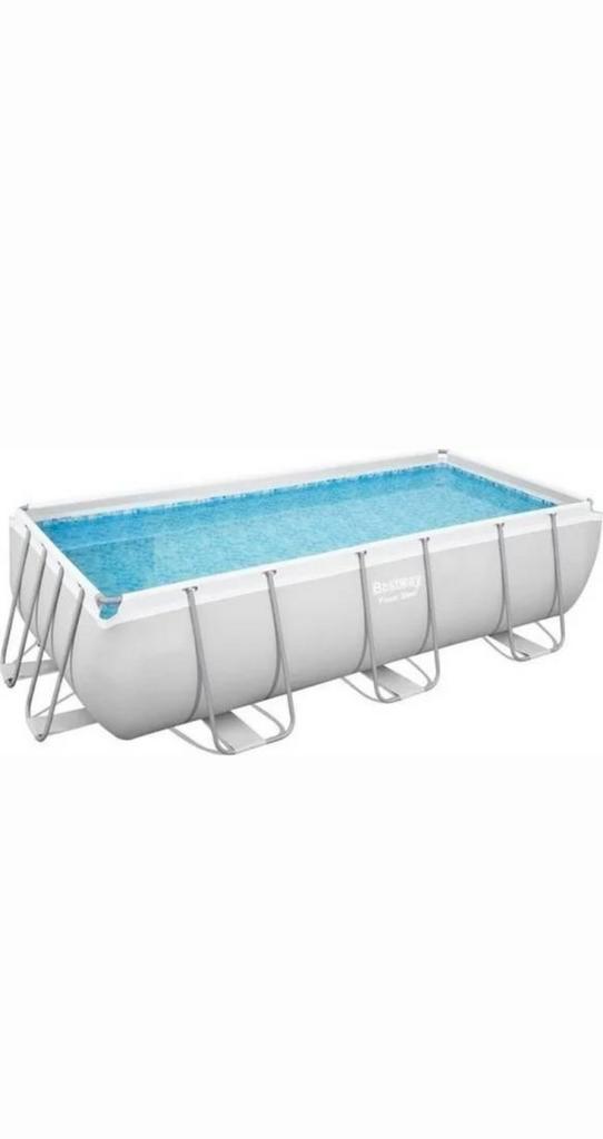 Zwembad Bestway Power Steel 404 x 201 x 100 cm (7600L), Jardin & Terrasse, Piscines, Comme neuf, Piscines hors sol, Enlèvement