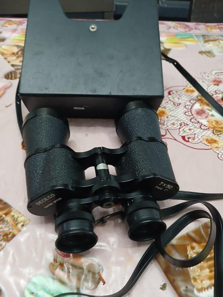 dececo 7 x 50 verrekijker met koffer, Ophalen