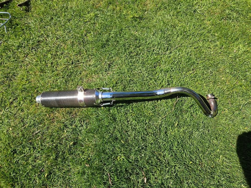 Honda dax uitlaat, Ophalen, Uitlaat