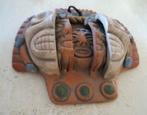 Mexico Azteeks muurmasker Three Ages of Man. Mid Century, Ophalen of Verzenden