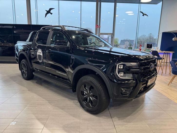 Ford Ranger Stormtrak Double Cab 2.3 PHEV 281PK A104wd, Auto's, Ford, Bedrijf, Te koop, Ranger, 360° camera, 4x4, ABS, Achteruitrijcamera