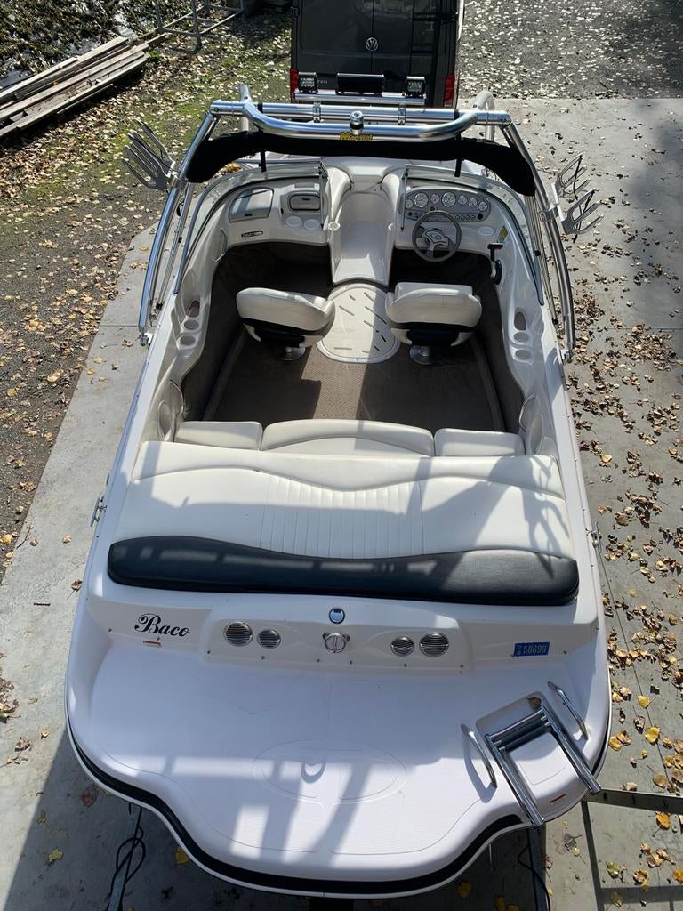Boot tahoe Q6 met trailer, Watersport en Boten, Ophalen, Overige materialen, Gebruikt, Binnenboordmotor