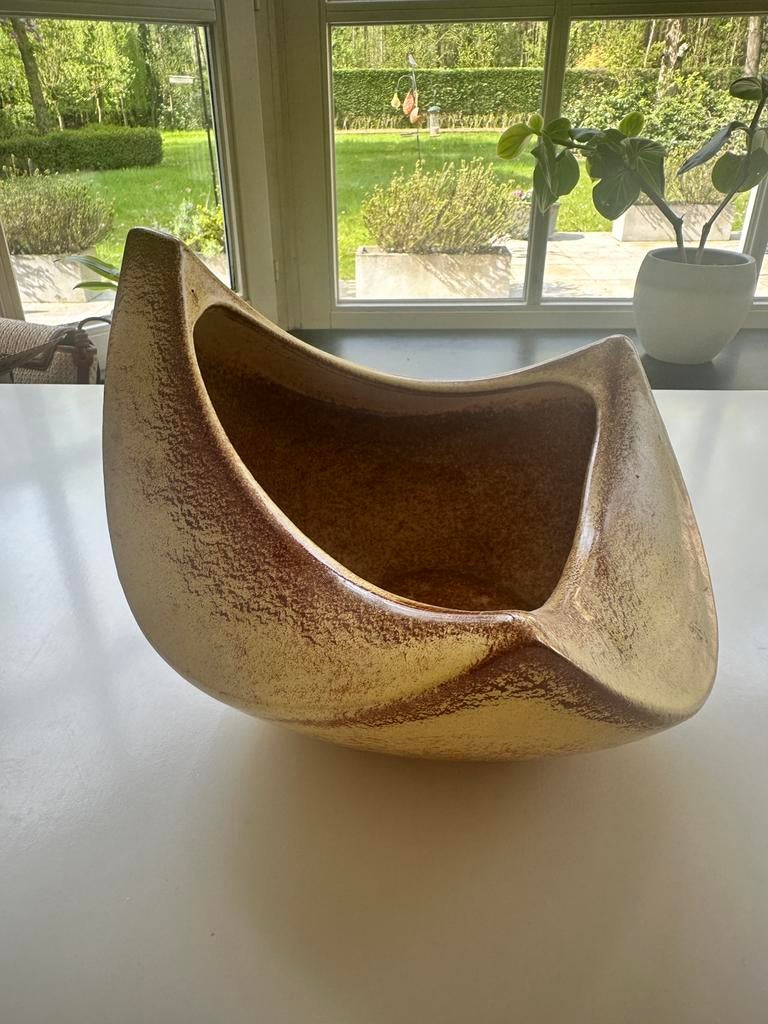 Vintage keramieken schaal Roberto Rigon Bertoncello, Antiek en Kunst, Ophalen