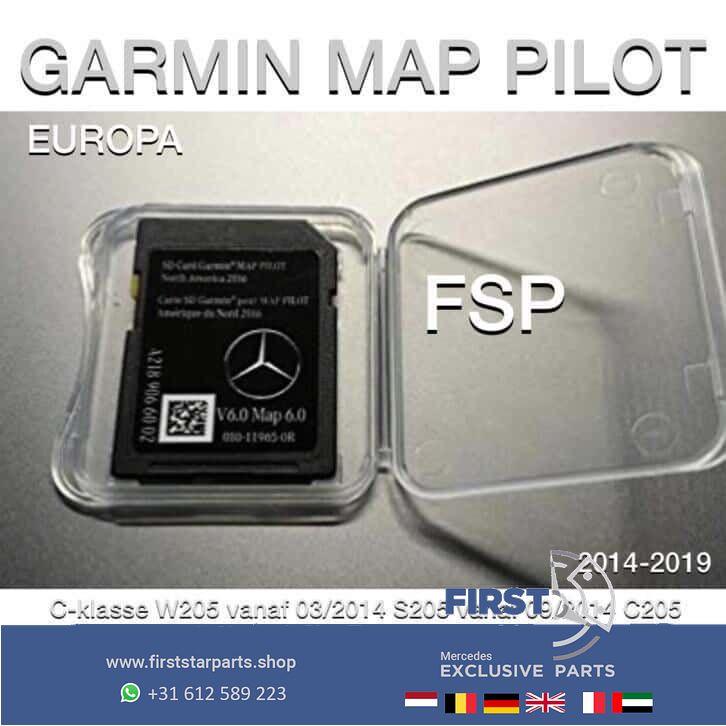 Mercedes navigatie SD Kaart Europa 2018 W205 W213 W253 W447, -, Utilisé, -, -