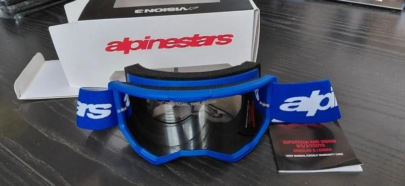 Lunettes tout-terrain Alpinestars Vision 3 Wordmark, Enlèvement ou Envoi, Neuf, Alpinestar, Autres types