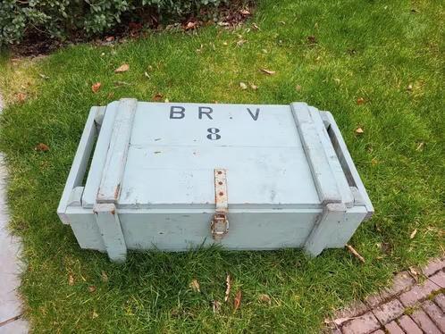 Boîte à munitions vintage en bois, Collections, Objets militaires | Général, Enlèvement