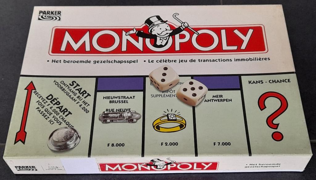Monopoly - version belge, Enlèvement ou Envoi