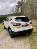 Nissan Qashai 2017, Tekna blanco gekeurd distr. vernieuwd!, Auto's, Voorwielaandrijving, Wit, Leder, 5 deurs