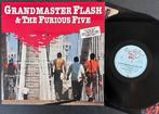 GRANDMASTER FLASH & FURIOUS FIVE ( LP; NMINT ), Envoi, Avant 1985, Comme neuf, 12 pouces