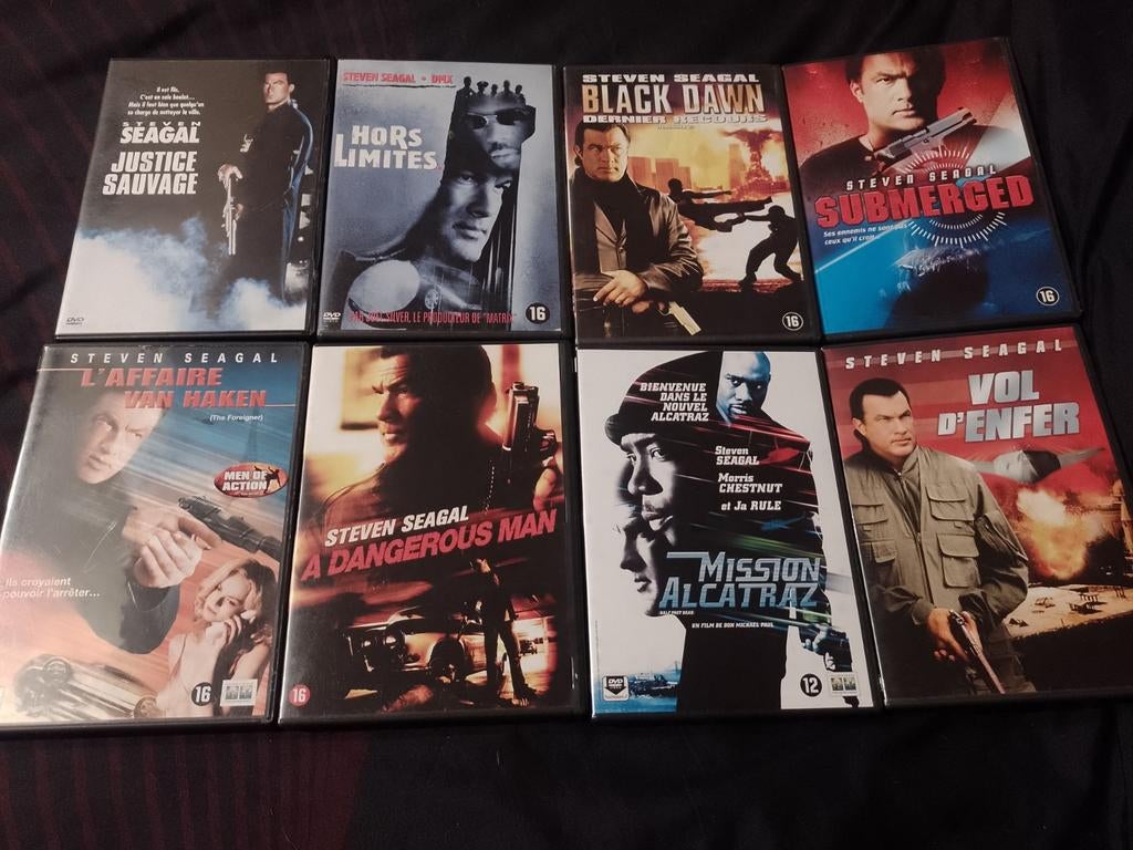 A vendre en DVD 15 films Steven Segal, À partir de 9 ans, Enlèvement ou Envoi, Comme neuf, Arts martiaux