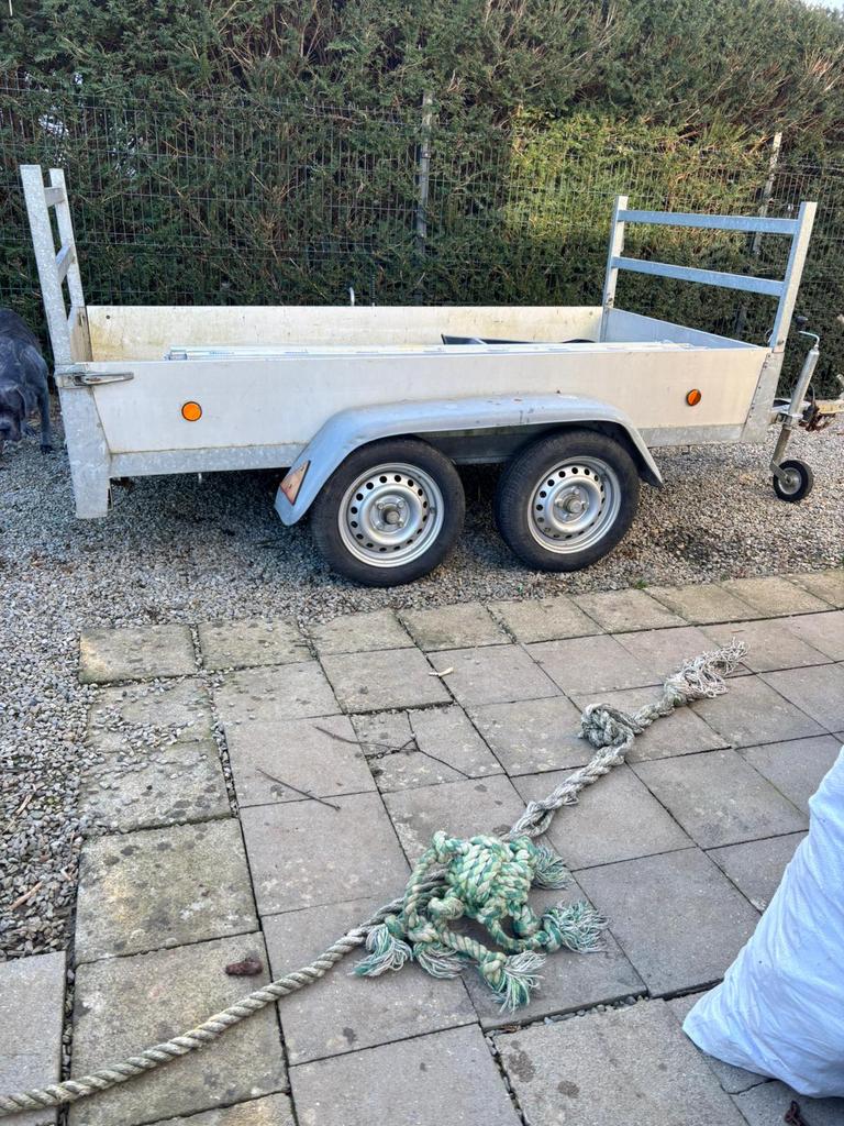 Remorque double essieux, Enlèvement, Comme neuf