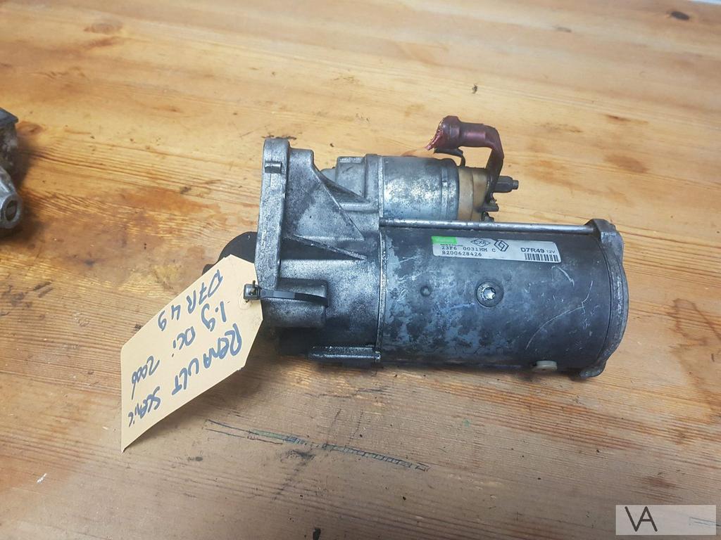 Startmotor 1.9 dci Renault Scenic Megane Laguna Trafic Espac, Gebruikt, -, Renault, -