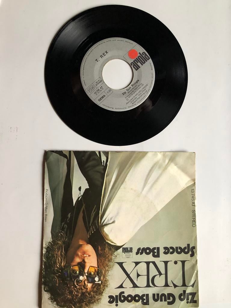 T.Rex : zip gun boogie ( 1974; NM), Verzenden, Zo goed als nieuw