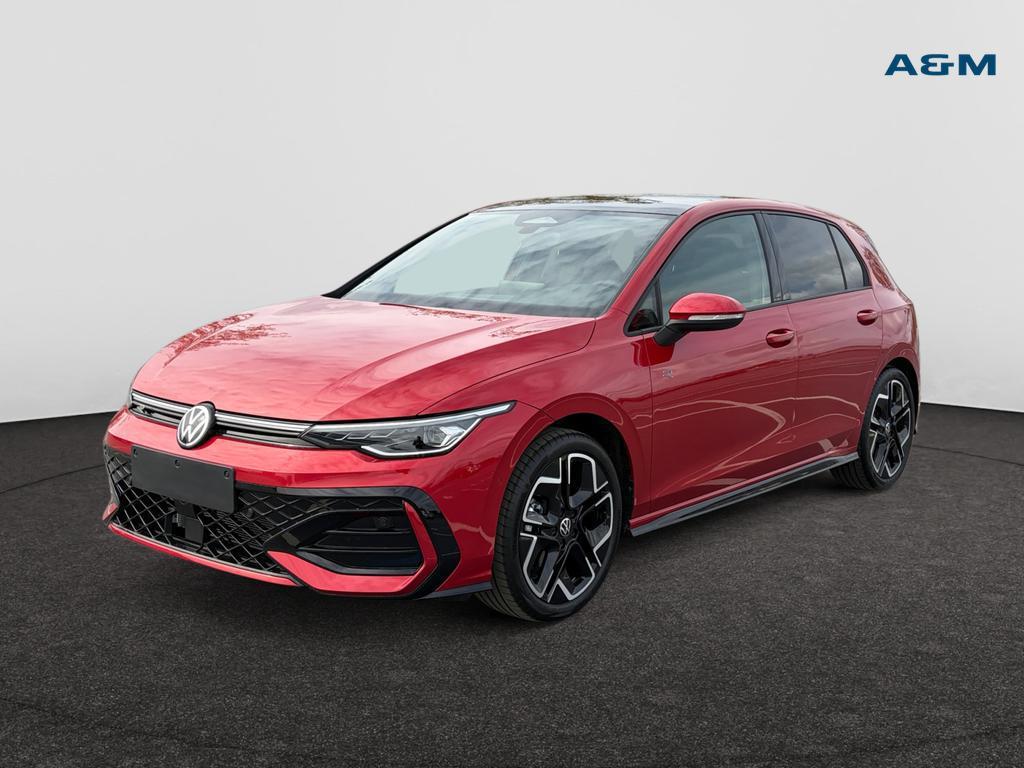 Volkswagen Golf VIII Golf 1.5 eTSI R-Line Business Premium D, Auto's, Golf, Alarm, Zilver of Grijs, Stadsauto