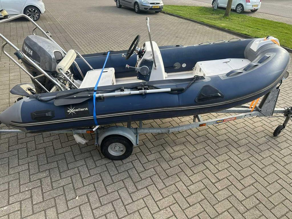 Excellent - 360 yamaha 25 pk - Rubberboot, Watersport en Boten, Gebruikt, Benzine, Overige merken
