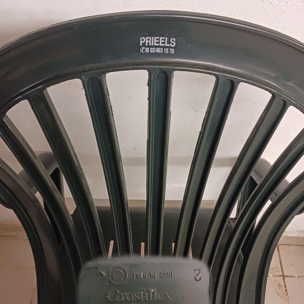 Tuinstoelen, Ophalen, Zo goed als nieuw, Plastic, Stapelbaar